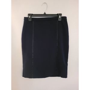 Forever 21 XXI Navy Blue Pencil Skirt